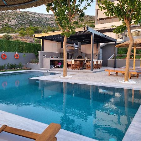 "Stergiou Luxury Apartment 2Nd Floor" Με Κοινη Πισινα Saronida Екстериор снимка