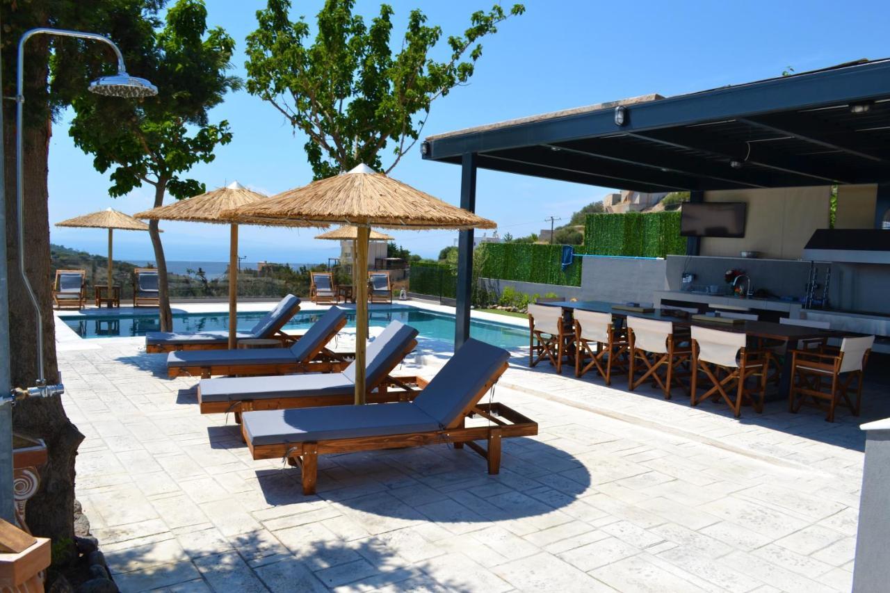"Stergiou Luxury Apartment 2Nd Floor" Με Κοινη Πισινα Saronida Екстериор снимка