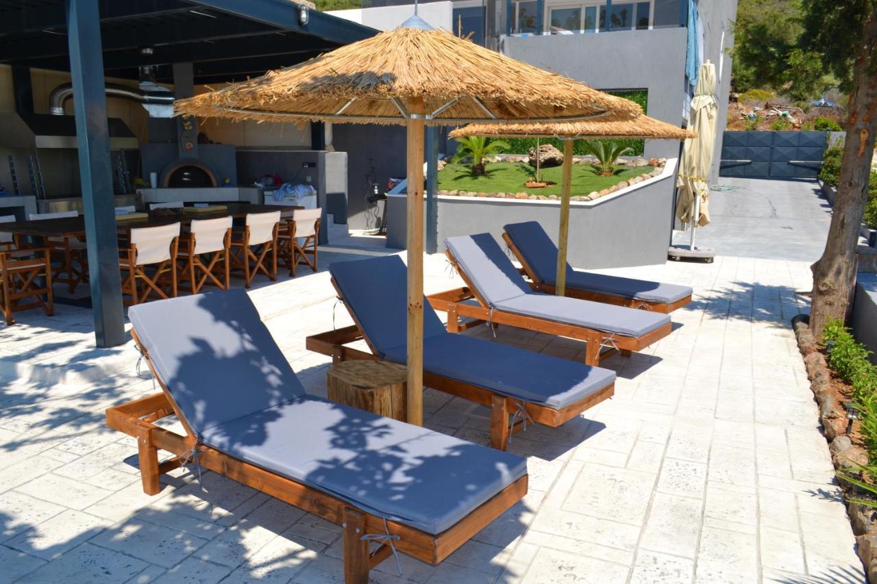 "Stergiou Luxury Apartment 2Nd Floor" Με Κοινη Πισινα Saronida Екстериор снимка