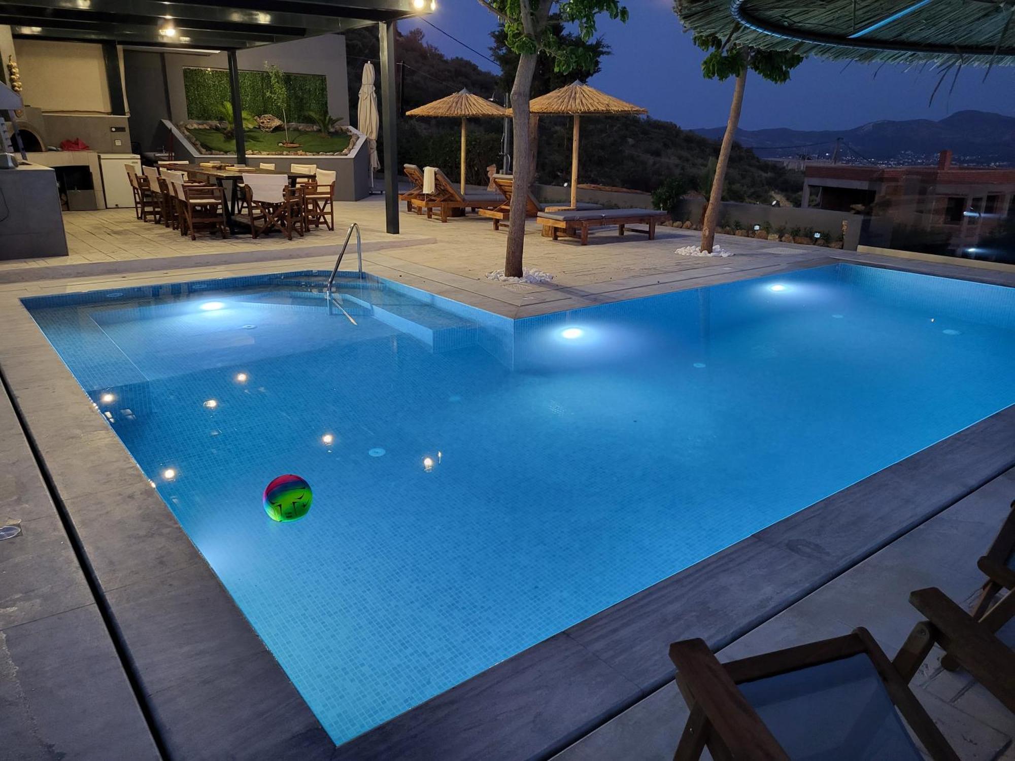 "Stergiou Luxury Apartment 2Nd Floor" Με Κοινη Πισινα Saronida Стая снимка
