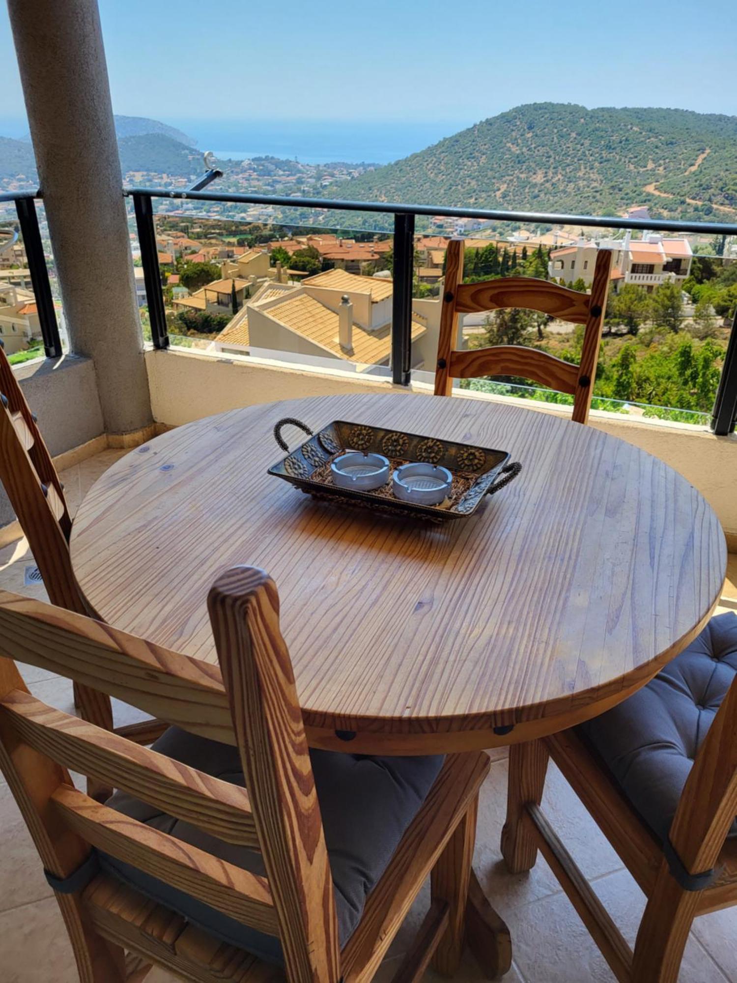 "Stergiou Luxury Apartment 2Nd Floor" Με Κοινη Πισινα Saronida Стая снимка